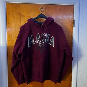 Maroon Alaska hoodie
